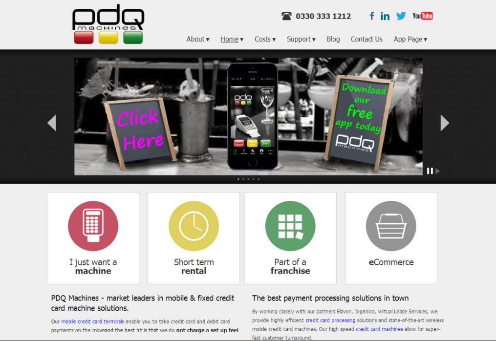 PDQ Machines Website Goes Live