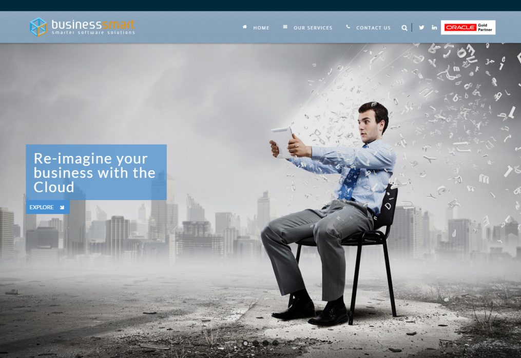 Business Smart’s New Website Design by Silvertoad