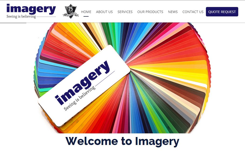 Seeing is believing – New website Design for Imagery UK