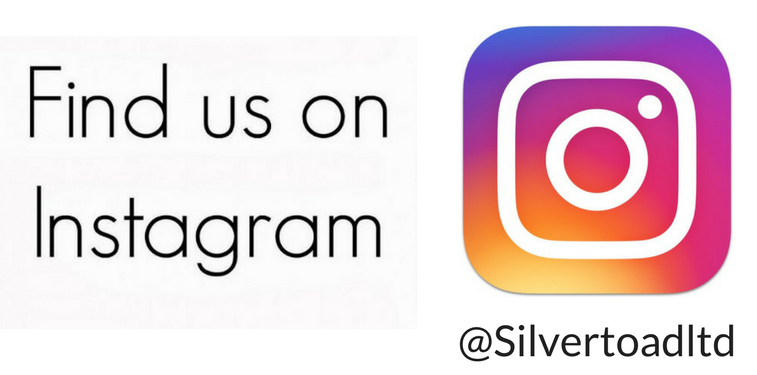 We have now joined Instagram Follow us @Silvertoadltd