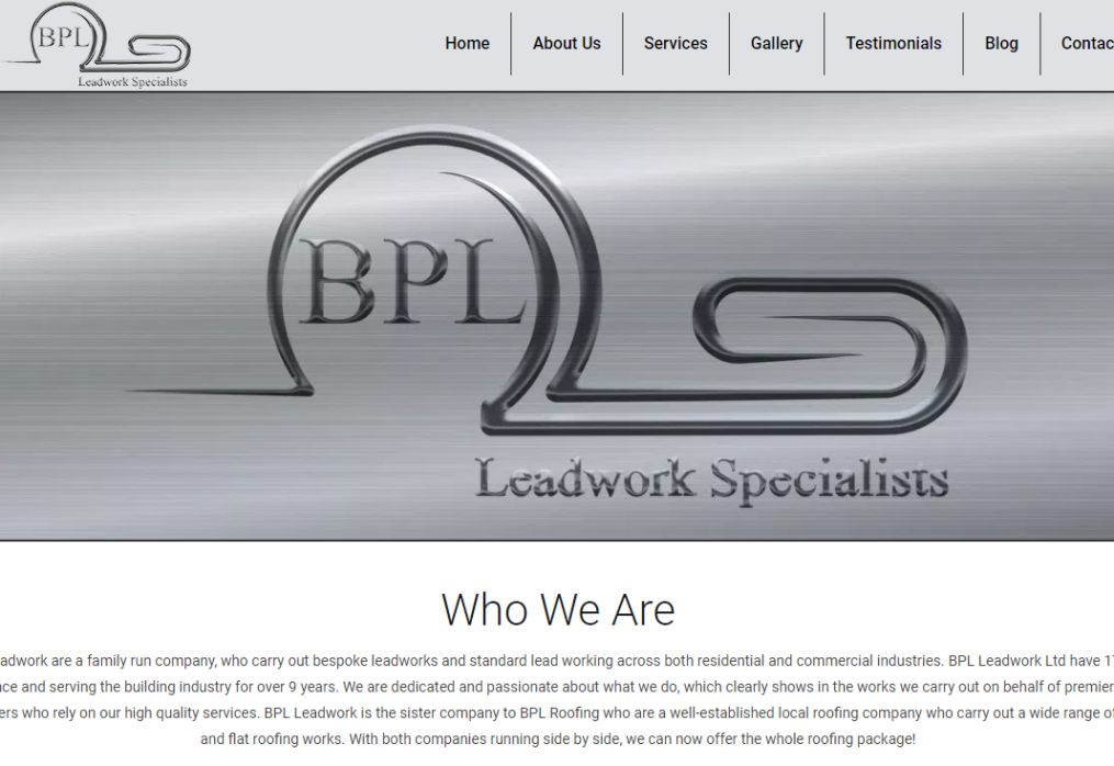 BPL Roofing Group Expands With New Leadworks Service!