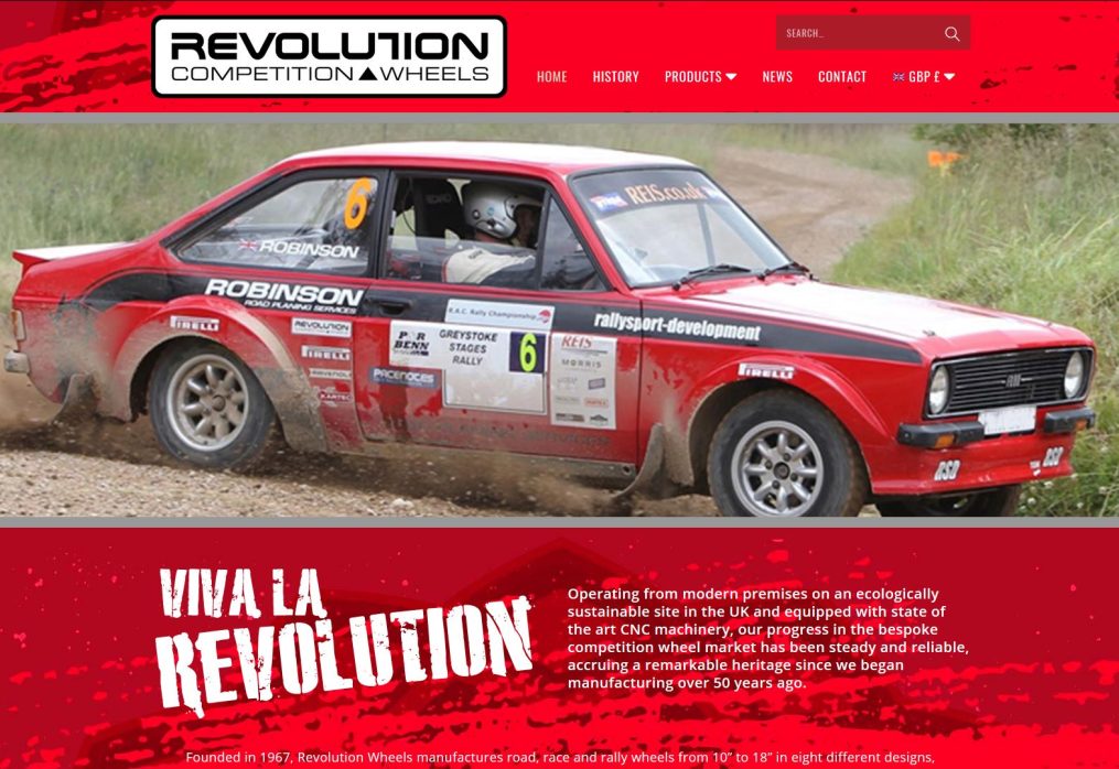 Viva La Revolution! Competition Wheels website re-launched!