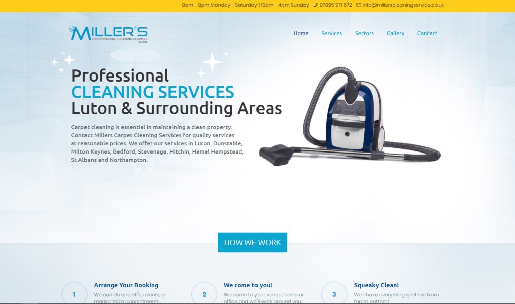 Millers Cleaning Service  | Silvertoad, Luton