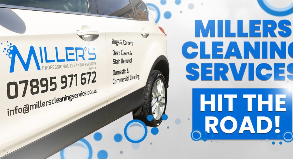 Millers Cleaning Services hit the road!