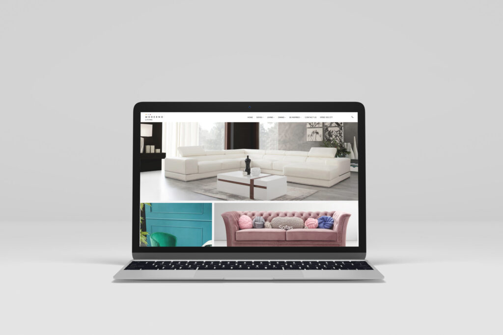 moderno living website