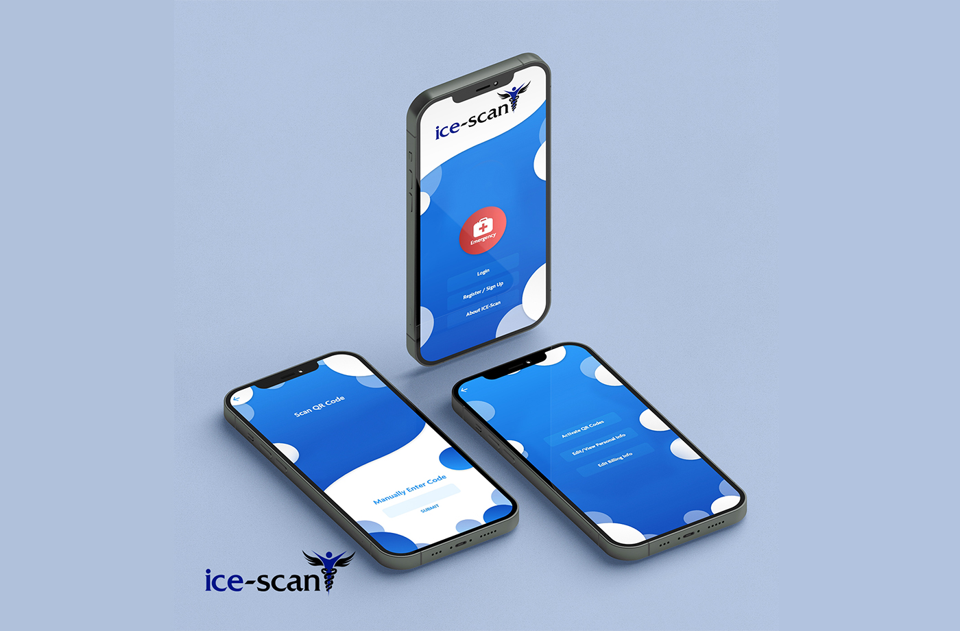 Ice-Scan app design