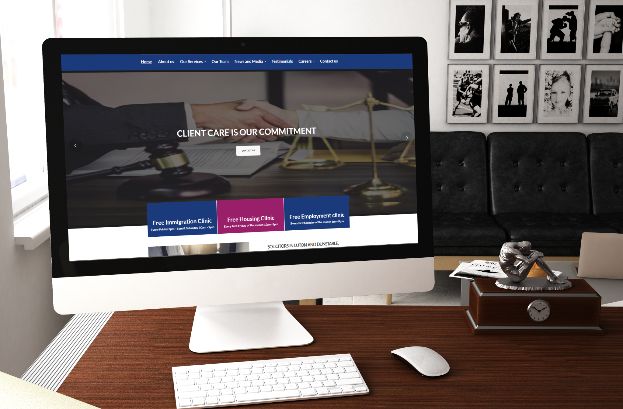 greystones solicitors website design