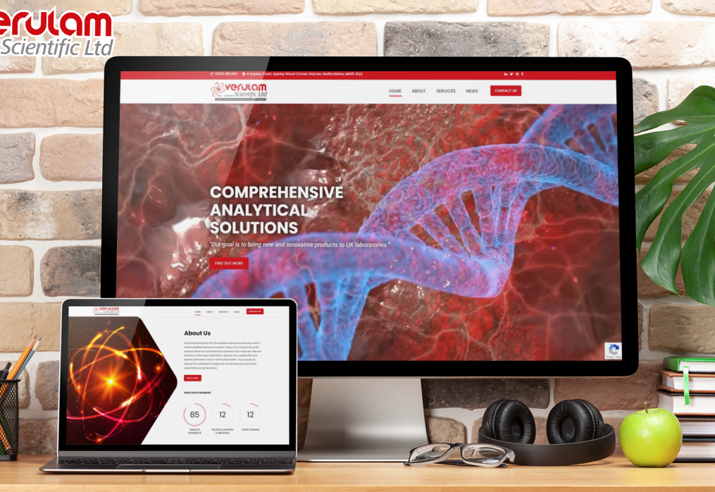 Clinically Precise New Website For Verulam Scientific!