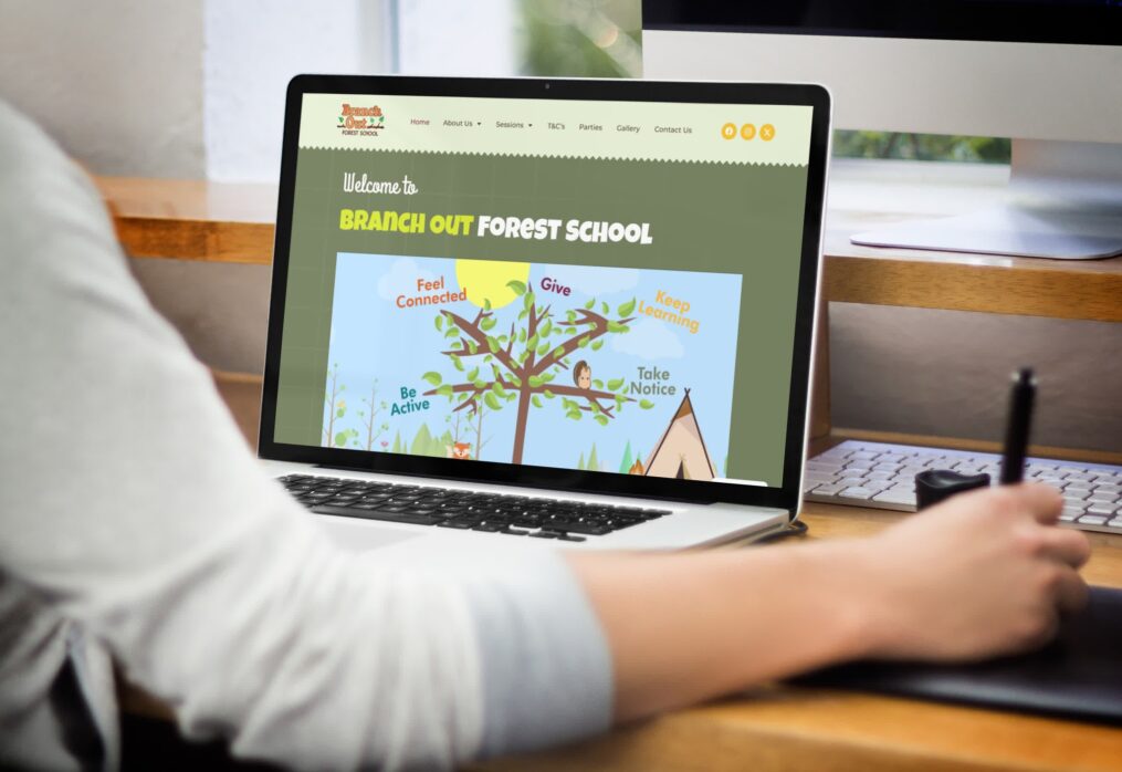 Silvertoad Creates an Engaging Online Space for Branch Out Forest School