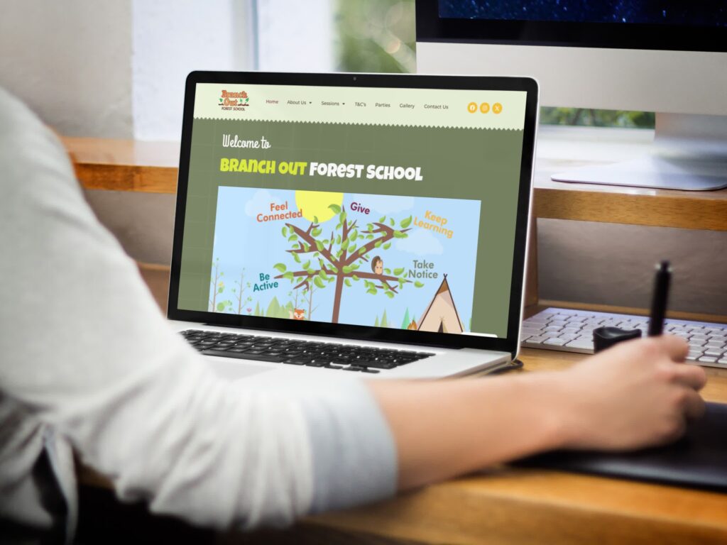 Silvertoad Creates an Engaging Online Space for Branch Out Forest School